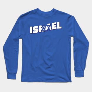 Israel Vintage style retro souvenir Long Sleeve T-Shirt